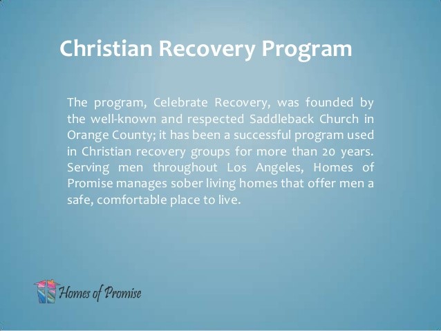 Christian Alcohol Treatment 
  Centers